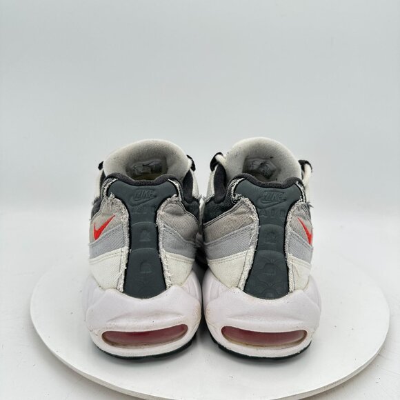 Nike Air Max 95 Men Size 8  DH9792-100 Chile Red Japan Plum Blossom Grey Shoes - Picture 5 of 11